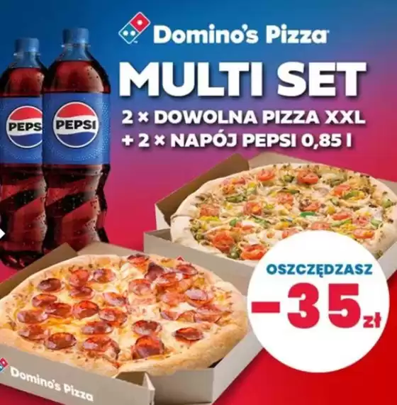 Katalog Domino's Pizza | Menu i Promocje | 2025-08-13T00:00:00.000Z - 2025-08-27T00:00:00.000Z
