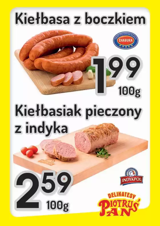 Katalog Delikatesy Piotruś Pan w: Kobylin | Oferta obowiązuje 13.08-20.08.2025 | 2025-08-13T00:00:00.000Z - 2025-08-20T00:00:00.000Z