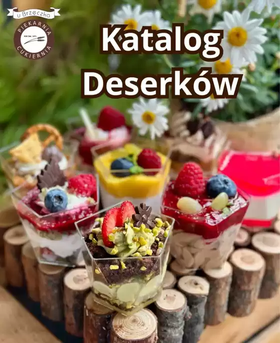 Katalog Piekarnia-Cukiernia u Brzęczka w: Sosnowiec | Katalog Deserków | 2025-08-13T00:00:00.000Z - 2025-09-24T00:00:00.000Z
