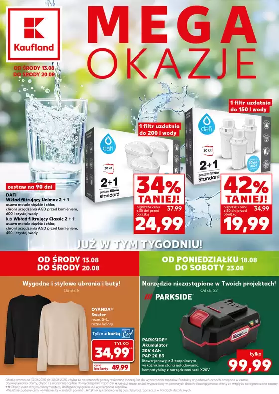 Katalog Kaufland | Specjalne oferty dla Ciebie | 2025-08-13T00:00:00.000Z - 2025-08-20T00:00:00.000Z