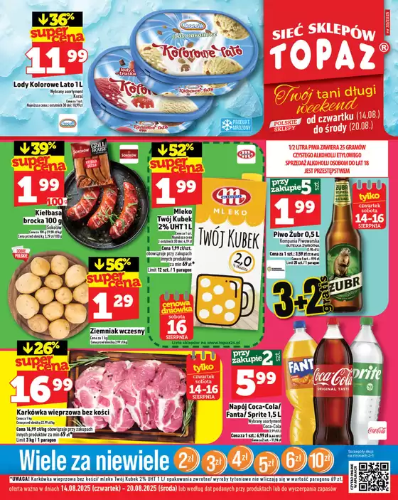Katalog Topaz w: Panki | Topaz gazetka | 2025-08-14T00:00:00.000Z - 2025-08-20T00:00:00.000Z