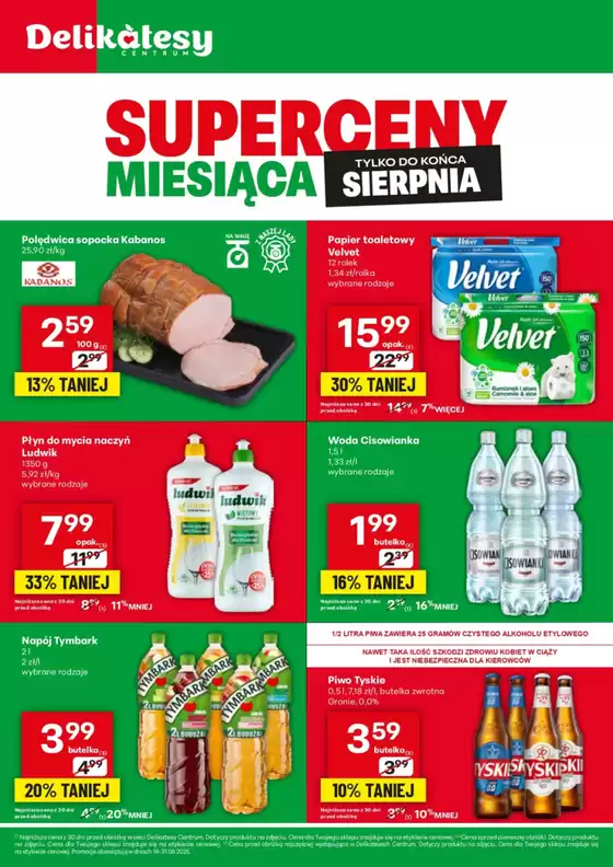 Katalog Delikatesy Centrum w: Panki | Nasze najlepsze okazje | 2025-08-14T00:00:00.000Z - 2025-08-31T00:00:00.000Z