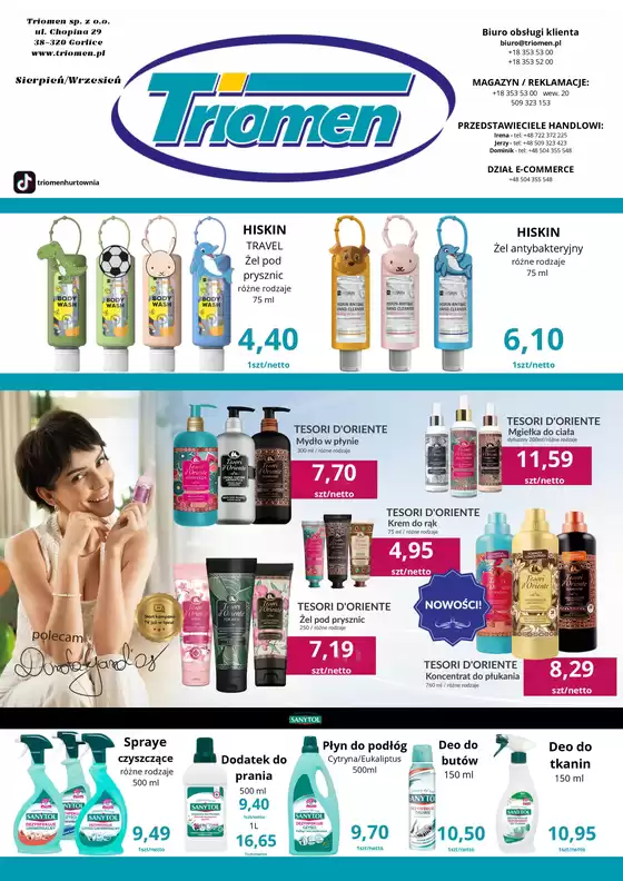 Katalog Triomen | Gazetka | 2025-08-01T00:00:00.000Z - 2025-09-30T00:00:00.000Z