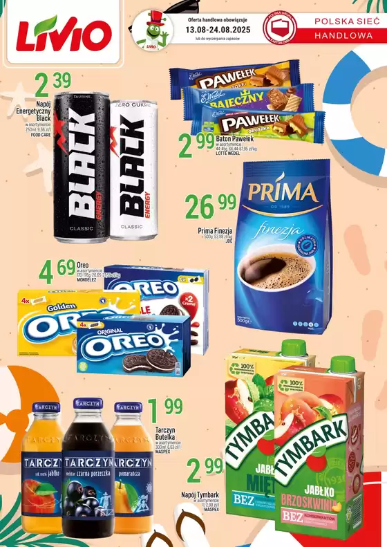Katalog Livio | Szeroki wybór ofert | 2025-08-13T00:00:00.000Z - 2025-08-24T00:00:00.000Z