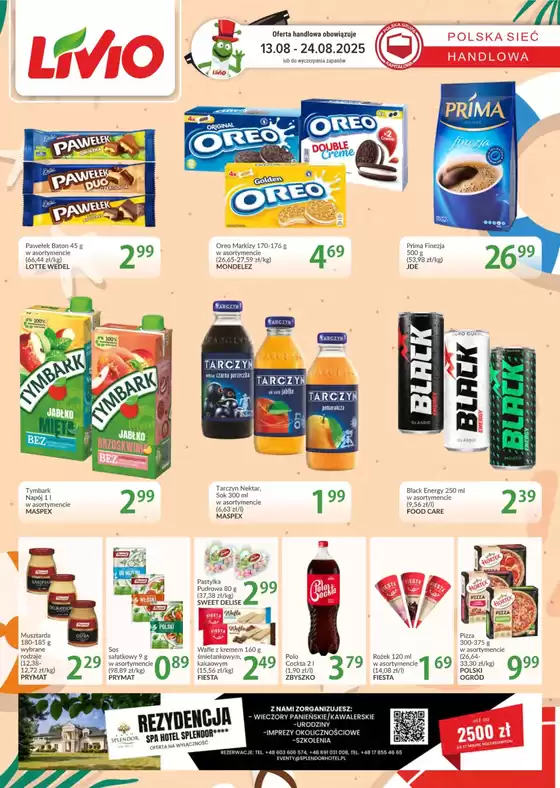 Katalog Livio | Specjalne oferty dla Ciebie | 2025-08-13T00:00:00.000Z - 2025-08-24T00:00:00.000Z
