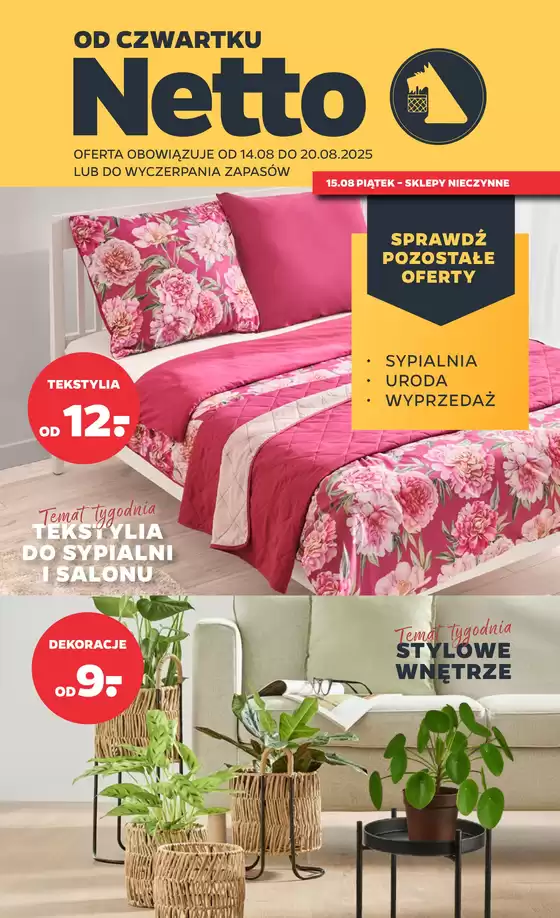 Katalog Netto | Najlepsze oferty dla wszystkich klientów | 2025-08-13T00:00:00.000Z - 2025-08-20T00:00:00.000Z