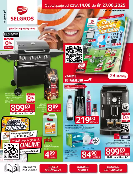 Katalog Selgros | Oferta Przemysłowa | 2025-08-14T00:00:00.000Z - 2025-08-27T00:00:00.000Z