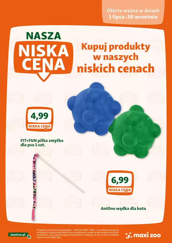 Katalog Maxi Zoo w: Świecie | Kupuj produkty w naszych niskich cenach | 2025-08-14T00:00:00.000Z - 2025-09-30T00:00:00.000Z