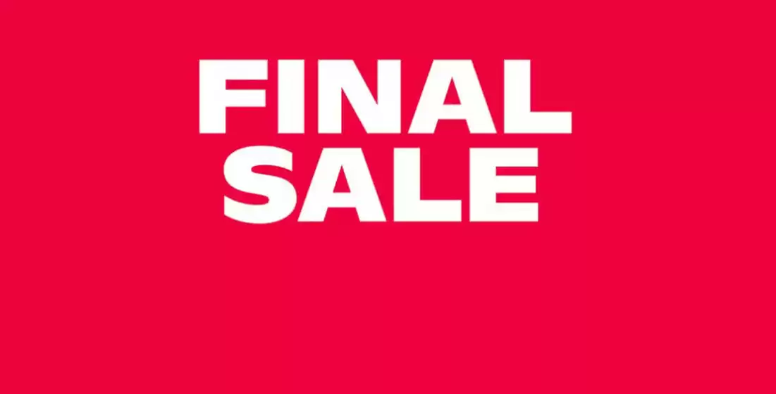 Final sale 