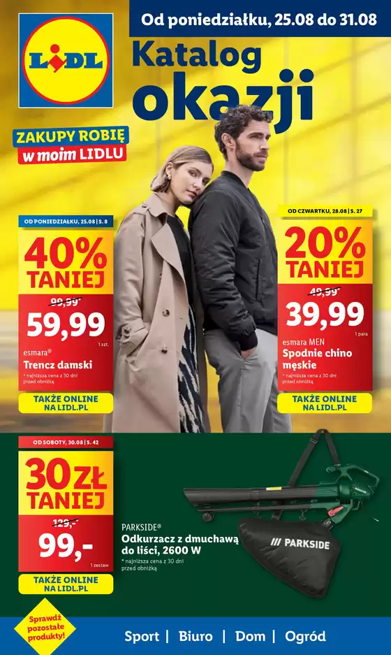 Katalog Lidl | OFERTA WAŻNA OD 25.08 | 2025-08-18T00:00:00.000Z - 2025-08-30T00:00:00.000Z