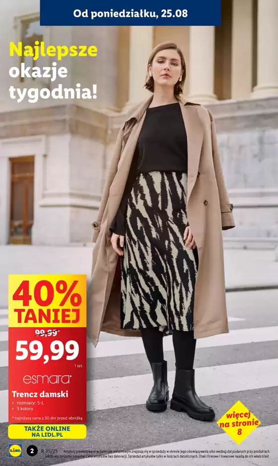 OFERTA WAŻNA OD 25.08