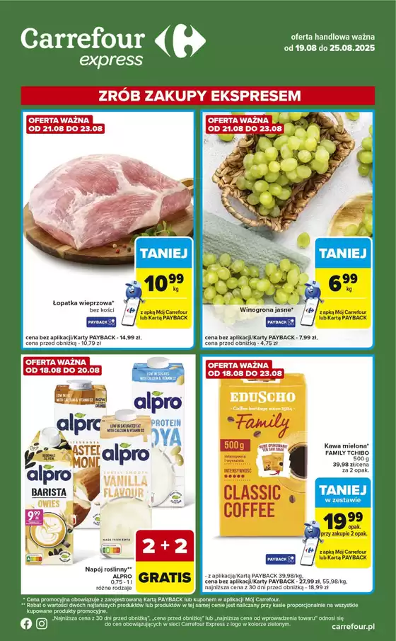 Katalog Carrefour Express | Gazetke Express | 2025-08-18T00:00:00.000Z - 2025-08-25T00:00:00.000Z