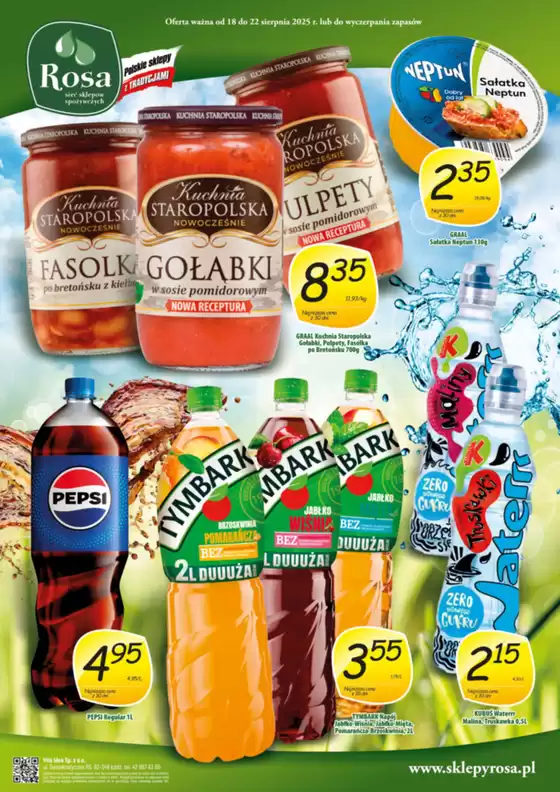 Katalog Rosa | Oferta ważna od 18 do 29 sierpnia 2025  | 2025-08-18T00:00:00.000Z - 2025-08-29T00:00:00.000Z