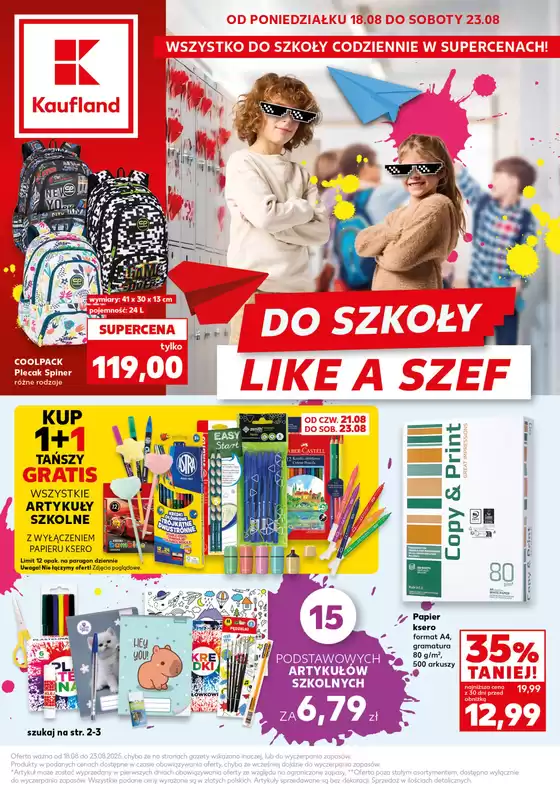 Katalog Kaufland | Świetna oferta dla łowców okazji | 2025-08-18T00:00:00.000Z - 2025-08-23T00:00:00.000Z
