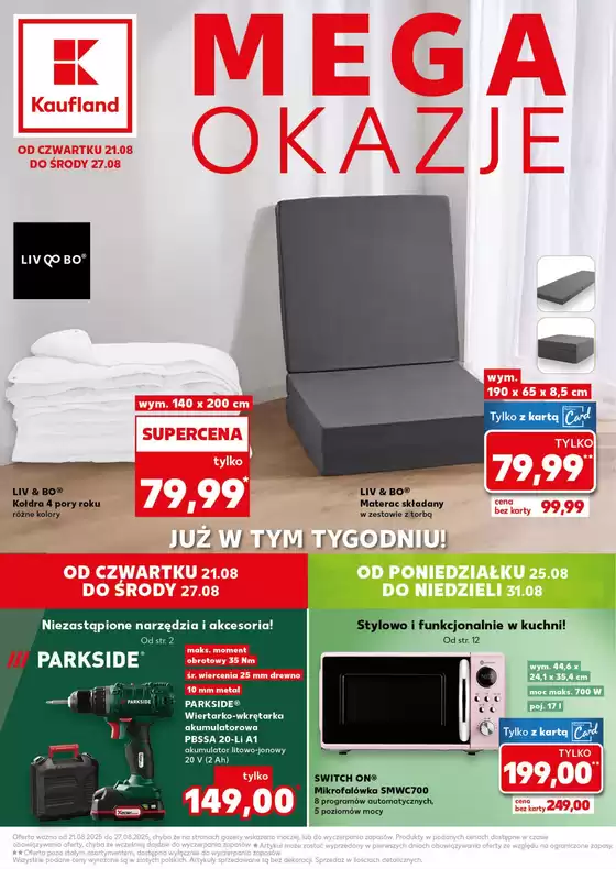 Katalog Kaufland | Aktualne promocje specjalne | 2025-08-21T00:00:00.000Z - 2025-08-27T00:00:00.000Z