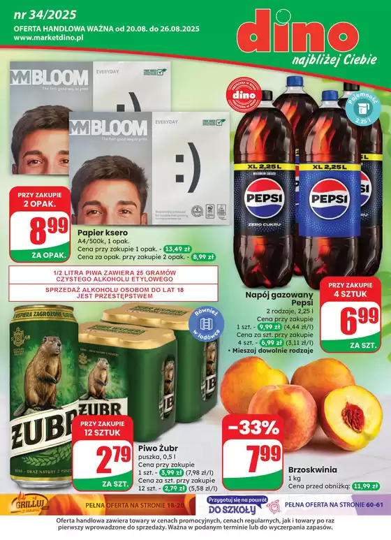 Oferta handlowa ważna od 20.08. Do 26.08.2025