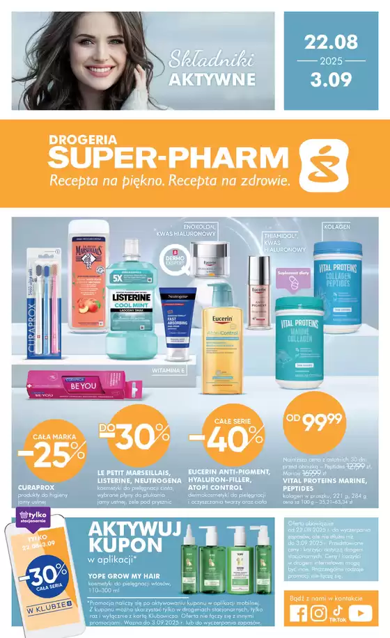 Katalog Super Pharm w: Cmolas | Odkryj atrakcyjne oferty | 2025-08-20T00:00:00.000Z - 2025-09-03T00:00:00.000Z