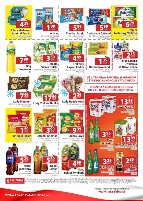 Szeroki wybór ofert