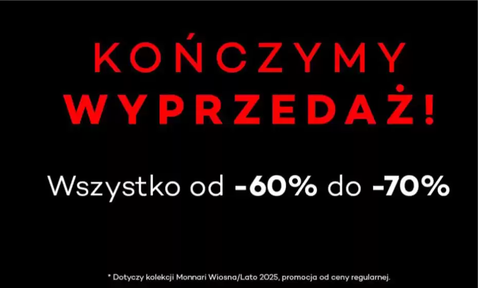 Wszystko od -60% do -70%