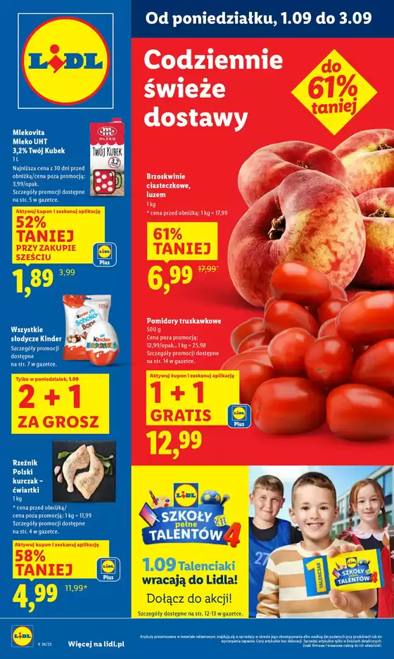 OFERTA WAŻNA OD 1.09 DO 3.09