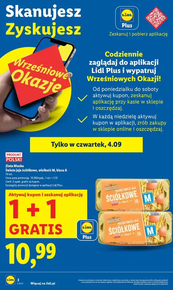 OFERTA WAŻNA 4.09 DO 6.09