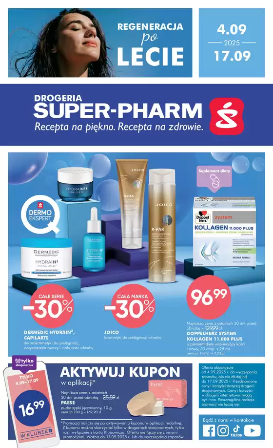 Katalog Super Pharm w: Wadowice | Specjalne oferty dla Ciebie | 2025-09-03T00:00:00.000Z - 2025-09-17T00:00:00.000Z
