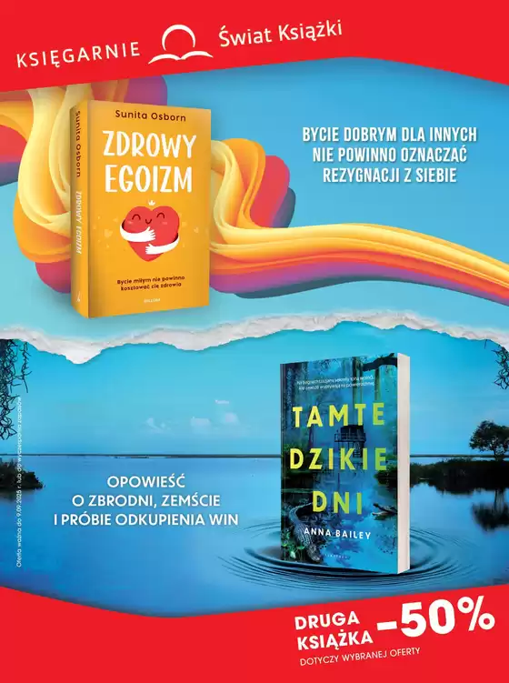 Katalog Świat Książki w: Sanok | Rabaty i promocje | 2025-09-04T00:00:00.000Z - 2025-09-18T00:00:00.000Z