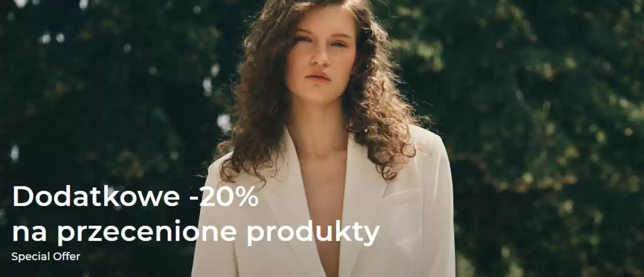 Katalog Reserved w: Kędzierzyn-Koźle | Dodatkowe -20% na przecenione produkty | 2025-09-04T00:00:00.000Z - 2025-09-18T00:00:00.000Z