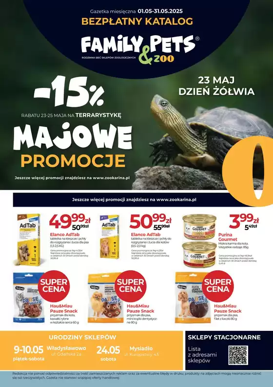 Katalog Zoo Karina w: Grybów | Magazyn Family Pets & ZOO 05.25 | 2025-09-05T00:00:00.000Z - 2025-09-19T00:00:00.000Z