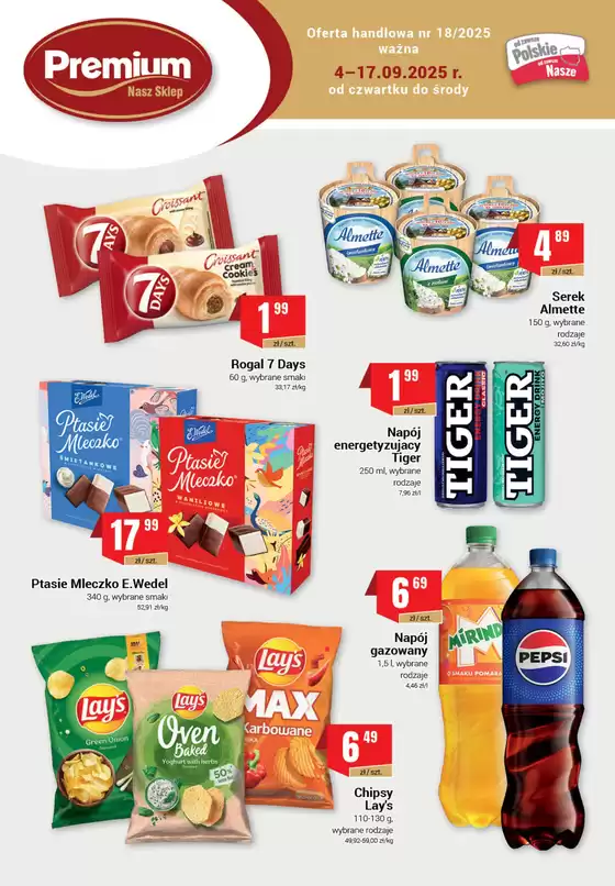 Katalog Nasz Sklep w: Grybów | Najlepsze oferty dla wszystkich łowców okazji | 2025-09-05T00:00:00.000Z - 2025-09-19T00:00:00.000Z