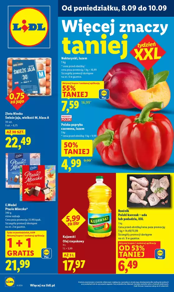 OFERTA WAŻNA OD 8.09 DO 10.09