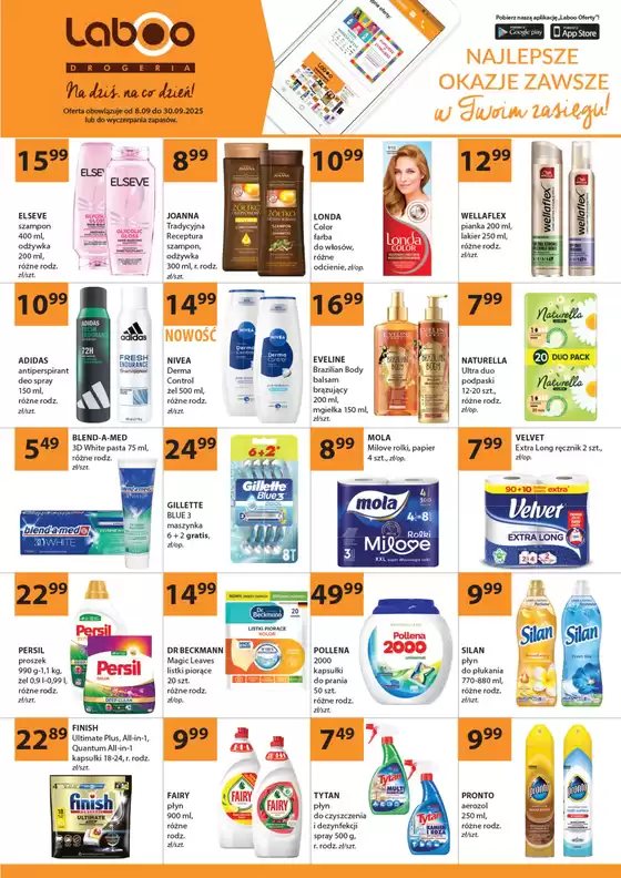 Katalog Drogerie Laboo w: Opalenica | Nasze najlepsze oferty dla Ciebie | 2025-09-08T00:00:00.000Z - 2025-09-30T00:00:00.000Z