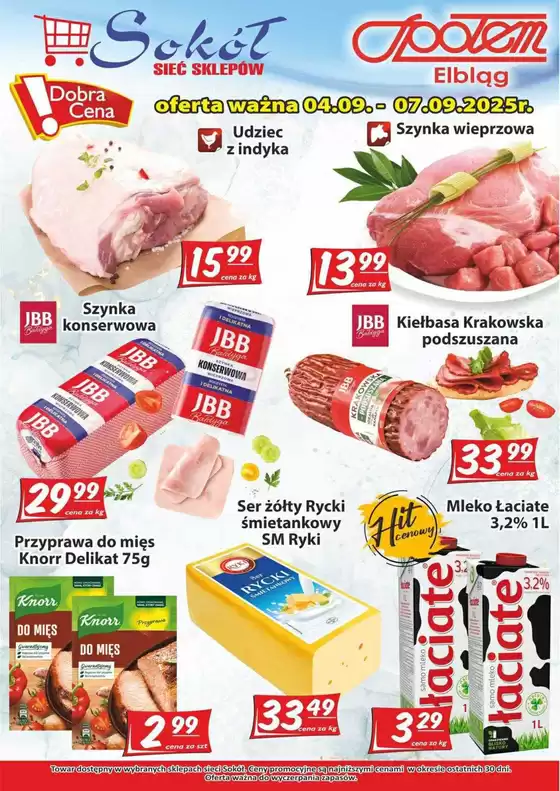 Katalog Sokół w: Bytów | Świetne rabaty na wybrane produkty | 2025-09-09T00:00:00.000Z - 2025-09-23T00:00:00.000Z