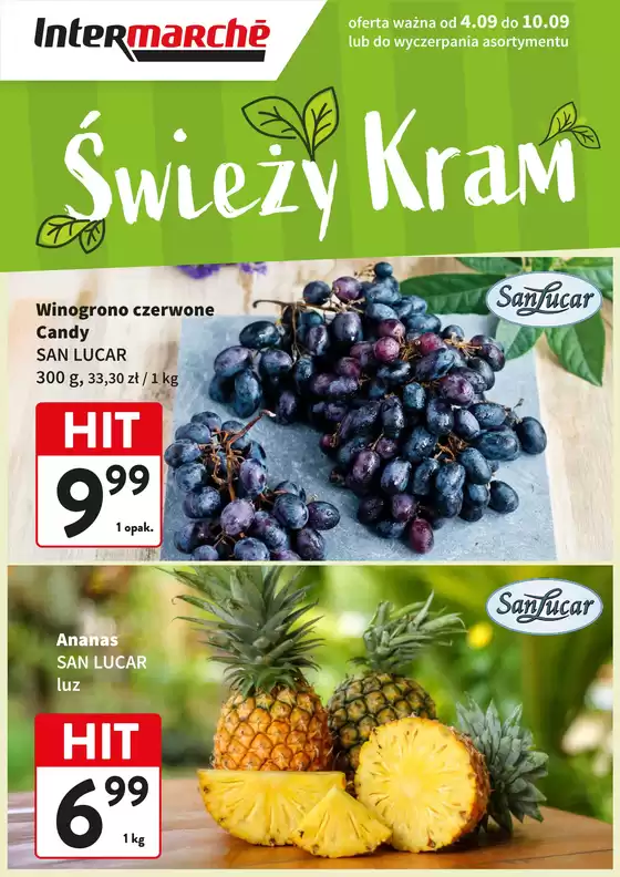 Katalog Intermarche w: Bytów | Nasze najlepsze okazje | 2025-09-09T00:00:00.000Z - 2025-09-23T00:00:00.000Z