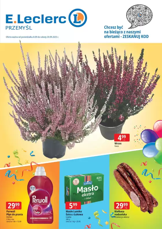 Katalog E.Leclerc w: Bytów | Oferty dla łowców okazji | 2025-09-09T00:00:00.000Z - 2025-09-23T00:00:00.000Z