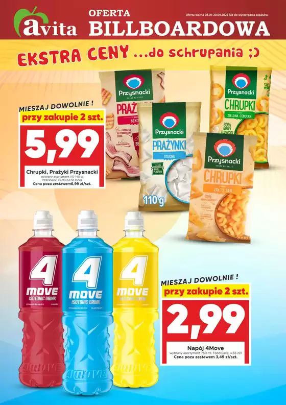 Katalog Avita w: Poraj | Ekstra ceny… do schrupania! | 2025-09-09T00:00:00.000Z - 2025-09-20T00:00:00.000Z