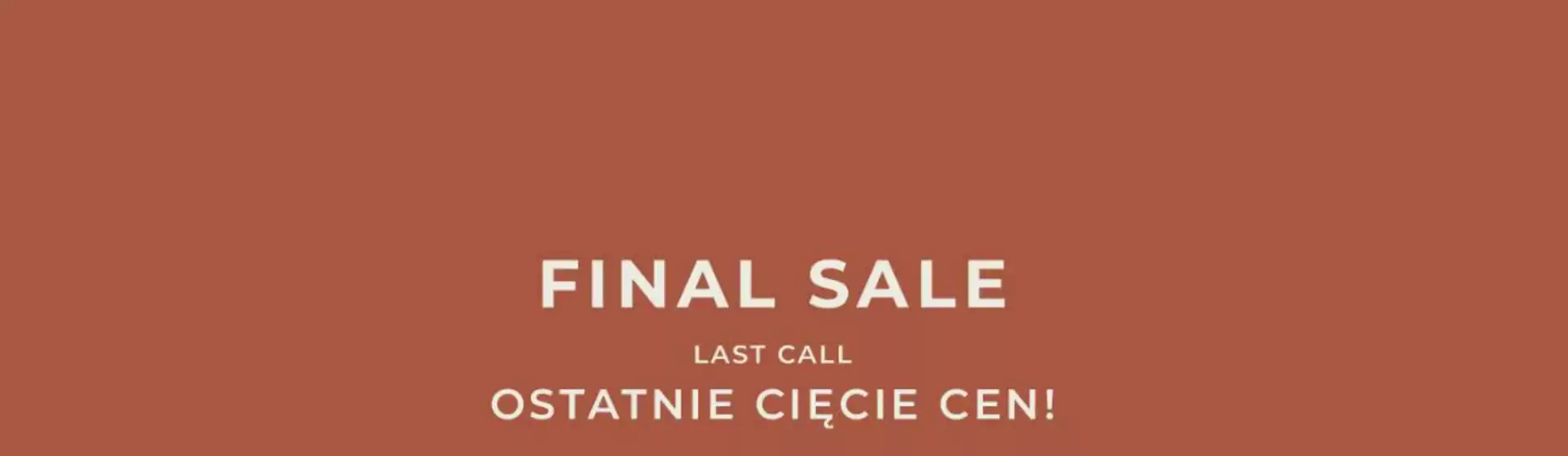Final sale 