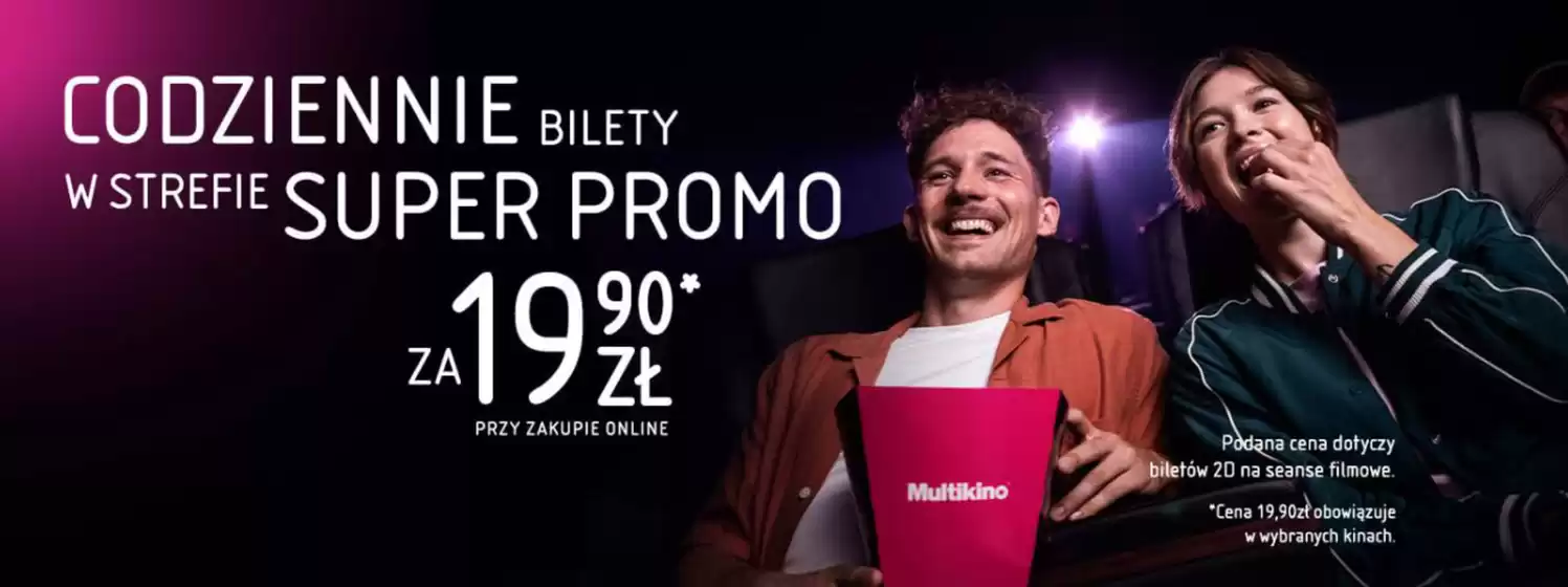 Codziennie bilety w strefie super promo za 90* 1920
