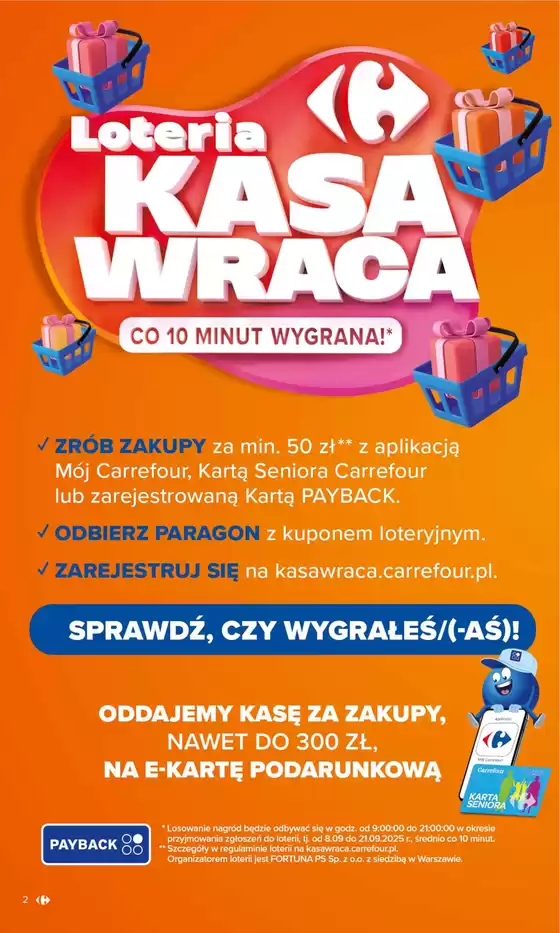 Gazetka Carrefour, Market od poniedziałku