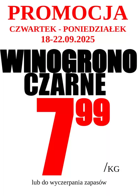  Weekendowa promocja 𝘄 𝗻𝗮𝘀𝘇𝘆𝗰𝗵 𝘀𝗸𝗹𝗲𝗽𝗮𝗰𝗵! 