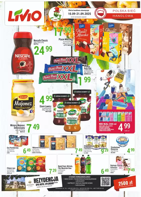 Katalog Livio | Świetna oferta dla wszystkich klientów | 2025-09-19T00:00:00.000Z - 2025-10-03T00:00:00.000Z