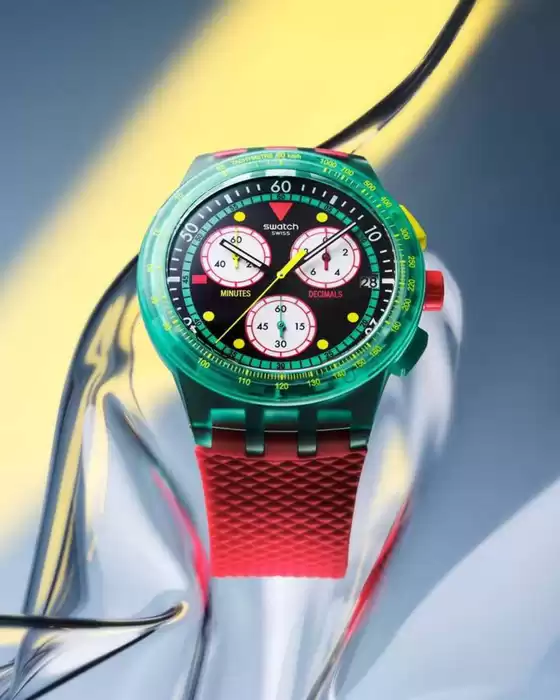 Katalog swatch | Swatch gazetka | 2025-09-19T00:00:00.000Z - 2025-10-03T00:00:00.000Z
