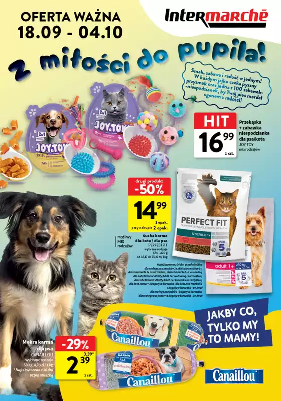Katalog Intermarche | Oszczędzaj teraz dzięki naszym ofertom | 2025-09-19T00:00:00.000Z - 2025-10-03T00:00:00.000Z
