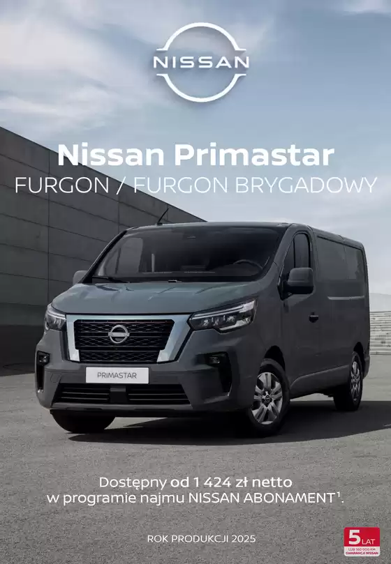 Katalog Nissan | Nowy Primastar | 2025-09-19T00:00:00.000Z - 2026-09-19T00:00:00.000Z