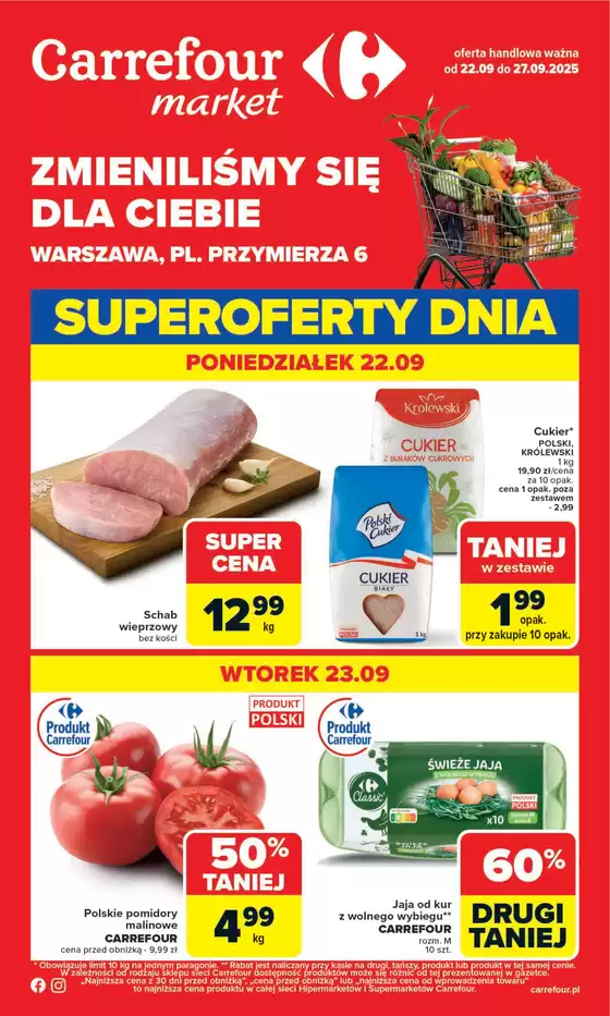 Gazetka Zmieniliśmy się dla Ciebie - Pl. Przymierza 6