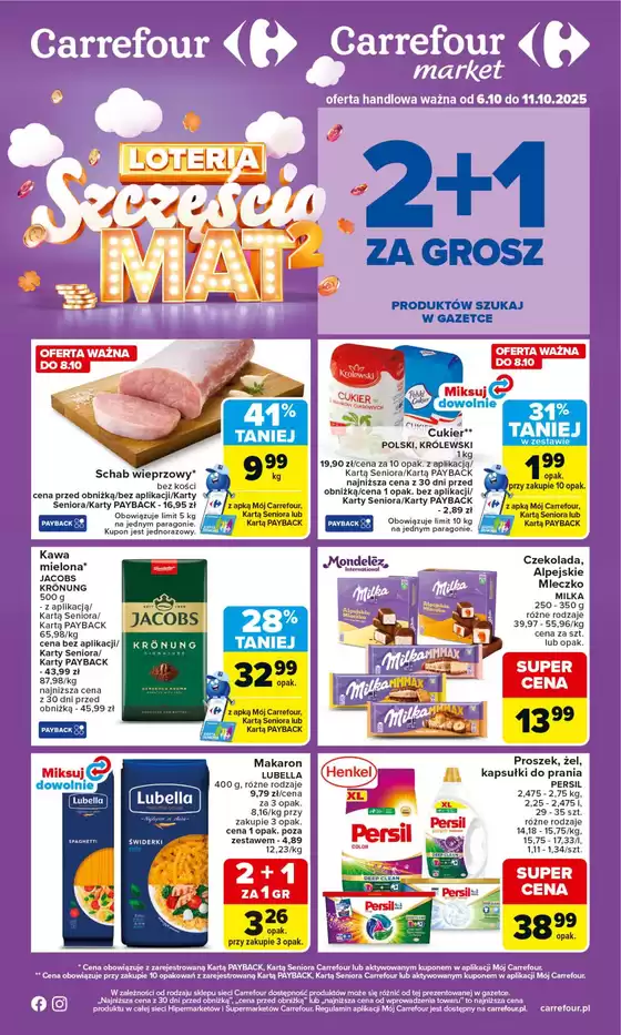 Gazetka Carrefour, Market od poniedziałku!
