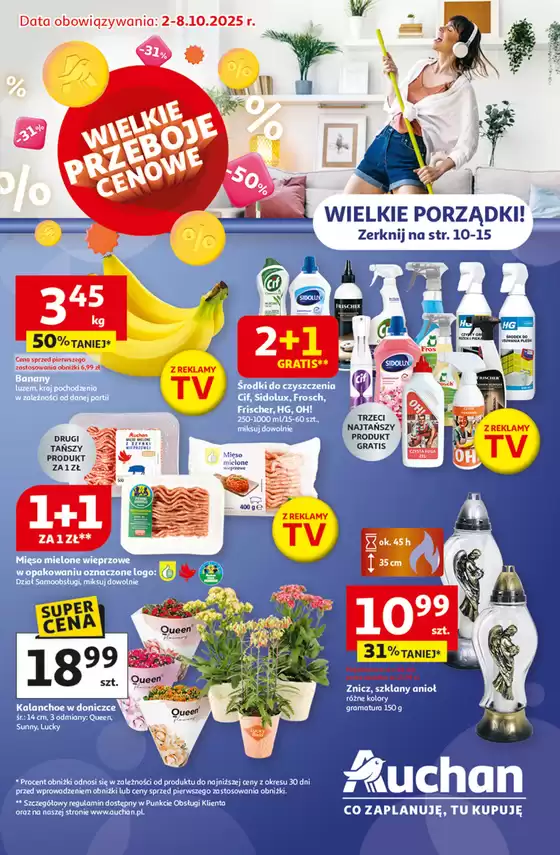 Gazetka Wielkie przeboje cenowe Hipermarket Auchan