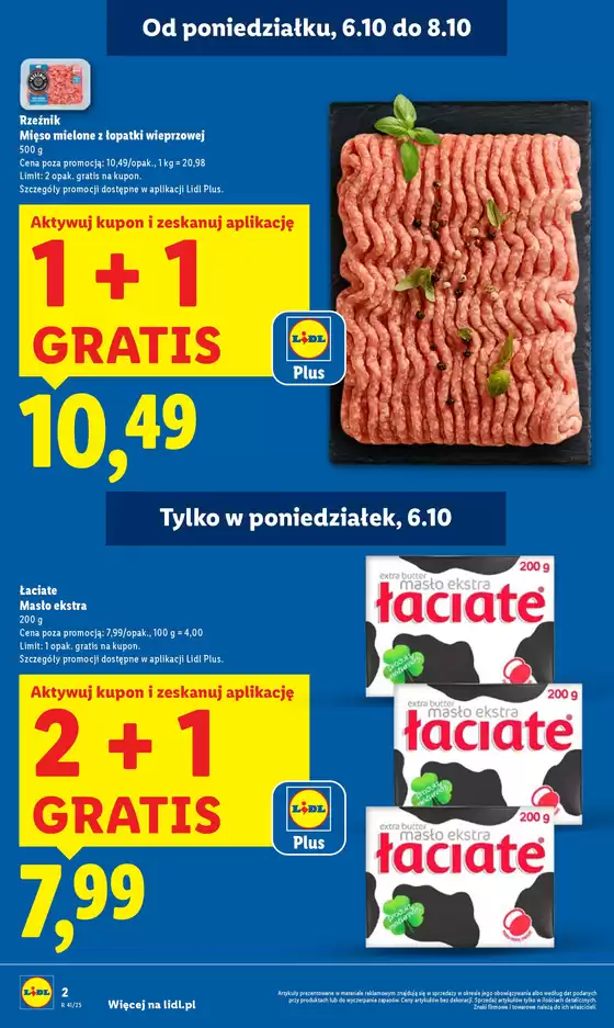 OFERTA WAŻNA OD 6.10 DO 8.10