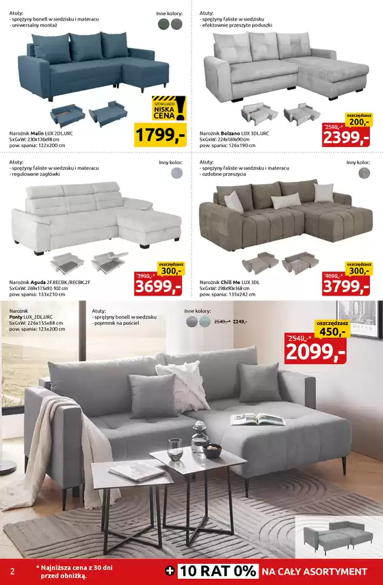 Szaleństwo niskich cen do -50% na setki mebli i dodatków