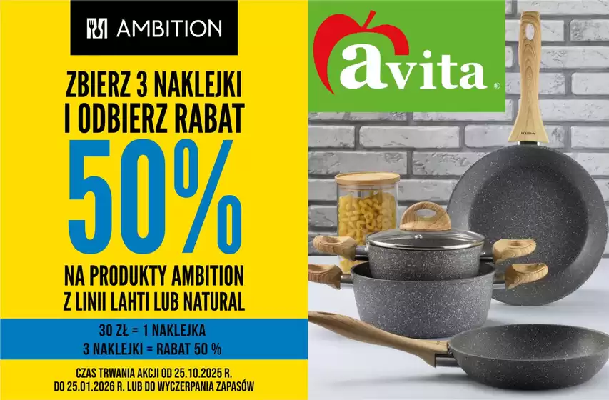 Wielka akcja rabatowa avita